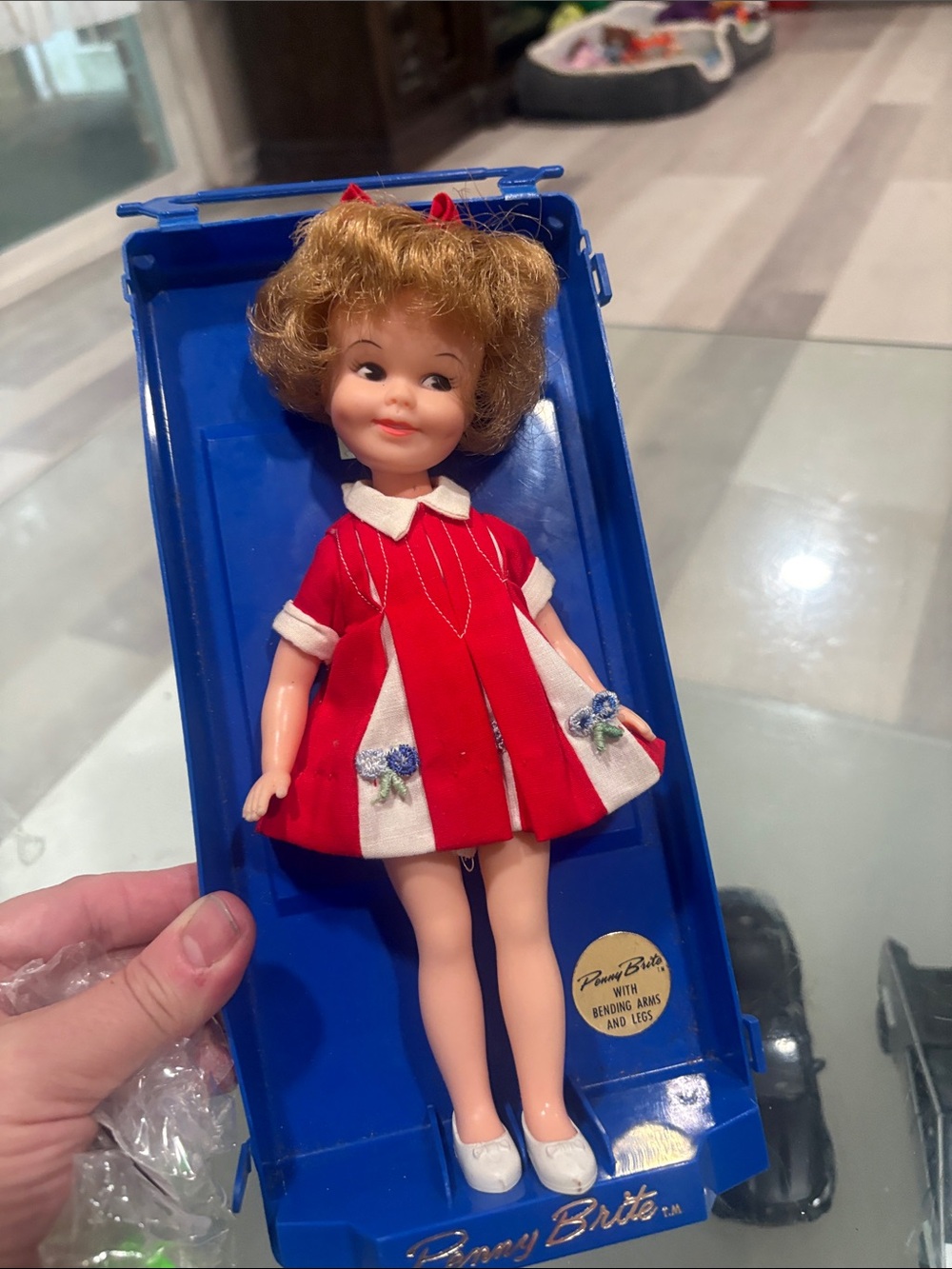Vintage Penny Brite Doll in Box Dress - Picture 7 of 7